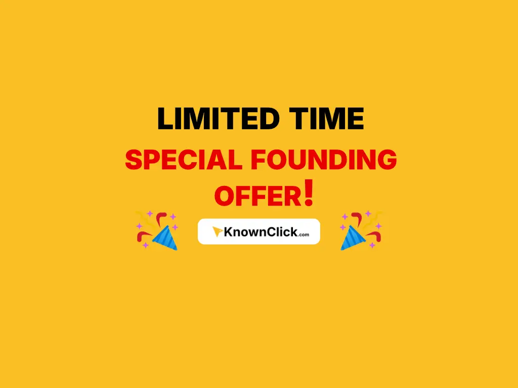 Special founding offer